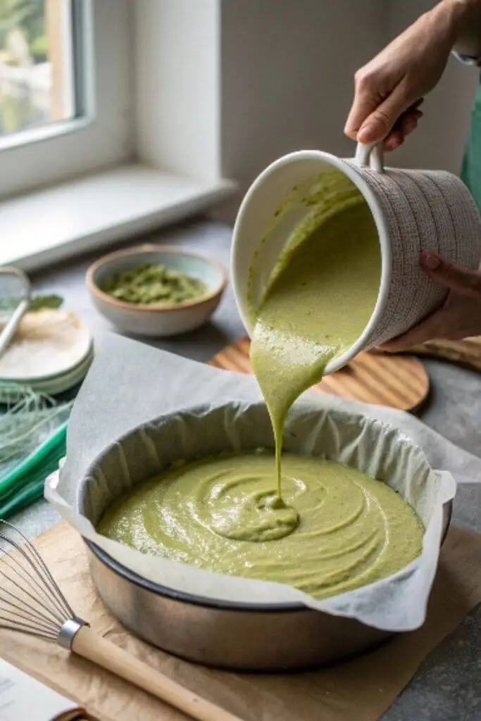 matcha cake recipe vegan