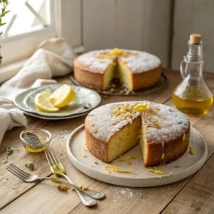 vegan olive oil cake